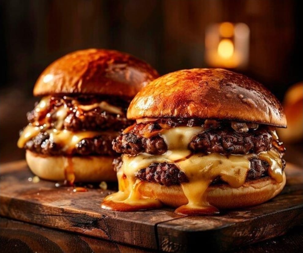 Mc Dowell's — dos burgers en tabla